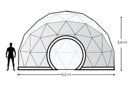 Alquiler Domos Geodésicos Geodomes G30