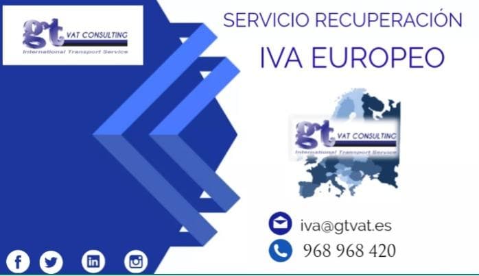 SERVICIO RECUPERACIÓN IVA INTRACOMUNITARIO