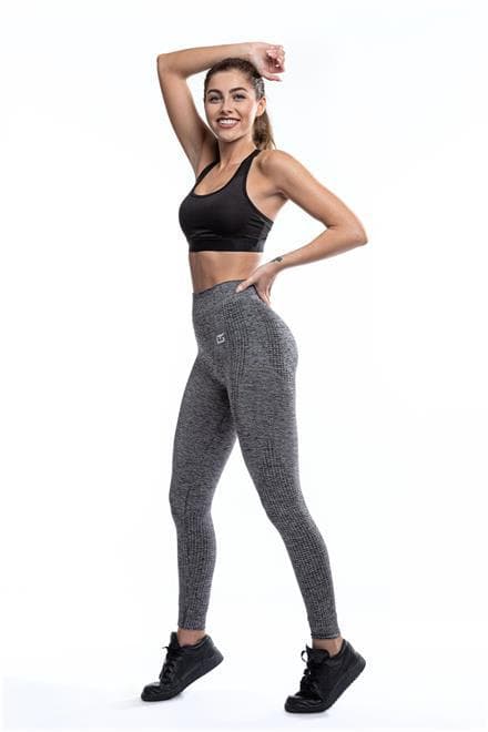 GYMTEX Seamless Leggings grau