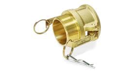 Kamlock Mutterteil Mit Ag - Messing - Mil