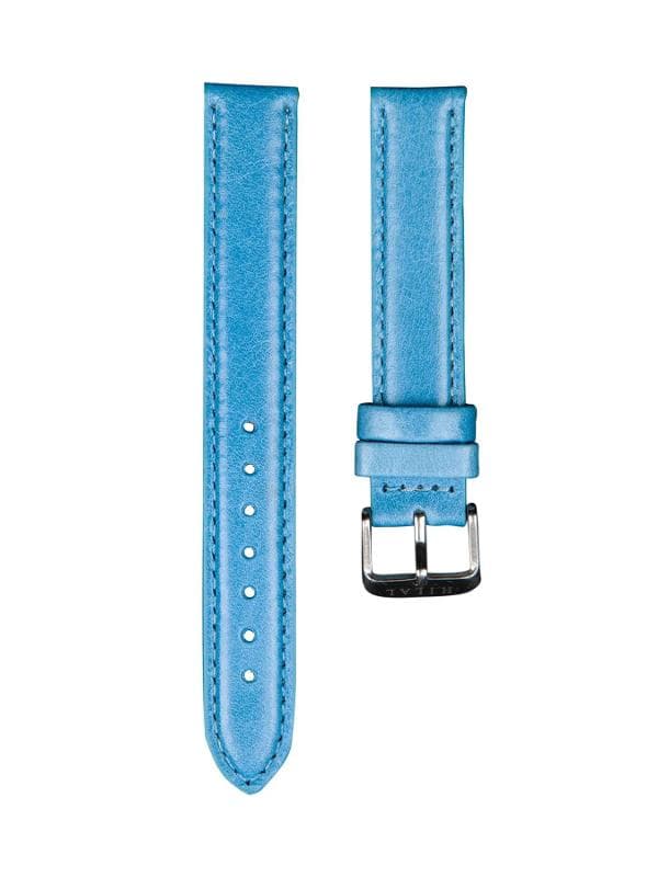 Bracelet Cuir Bleu Pastel