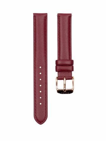 Bracelet Cuir Rouge Bordeaux