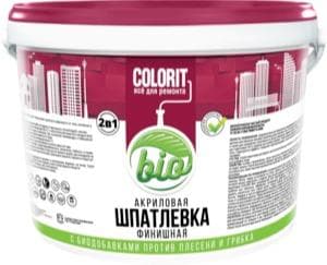 Finishing acrylic filling