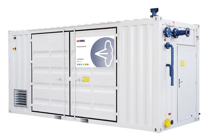Mobile Dampfcontainer Mdc Bis 16.000 Kg/h