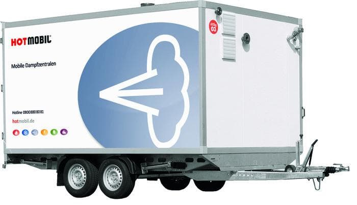 Mobile Dampfzentralen Mdz Bis 600 Kg/h