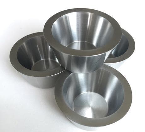 Wolframtiegel, Verdampferschiffchen nach Zeichnung