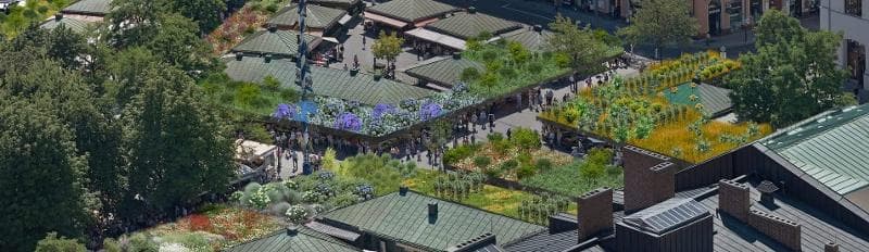 Hydro Profi Line® Stadtbegrünungspavillons