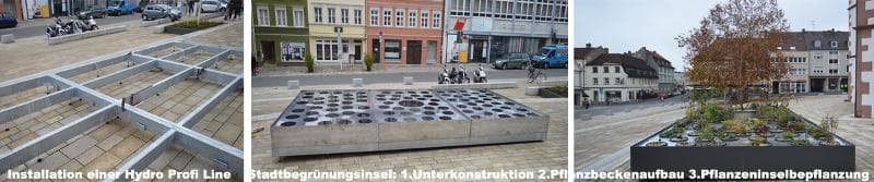 Hydro Profi Line® Pflanzeninselsysteme