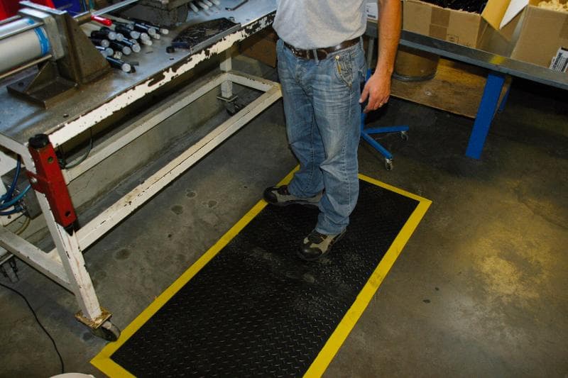 Tapis antifatigue connectable