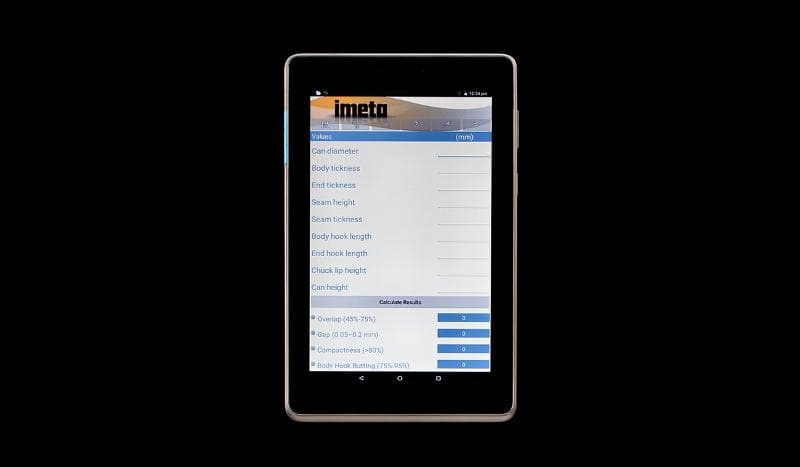 TABLET FOR SEAMING INSPECTION (Imeta code AP4097)