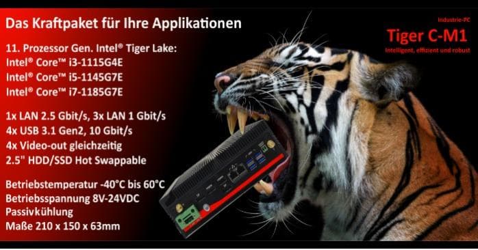 Industrie-PC - IPC Tiger C-M1
