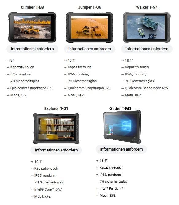 Rugged Tablet-PCs