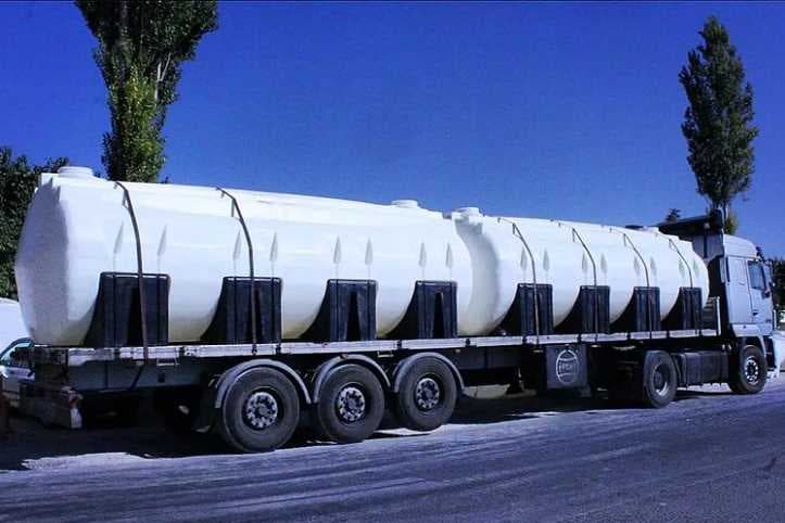 Yatay polietilen Tanklar