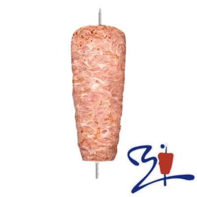 Doner Kebab Ternera en filetes y pavo 10 Kg