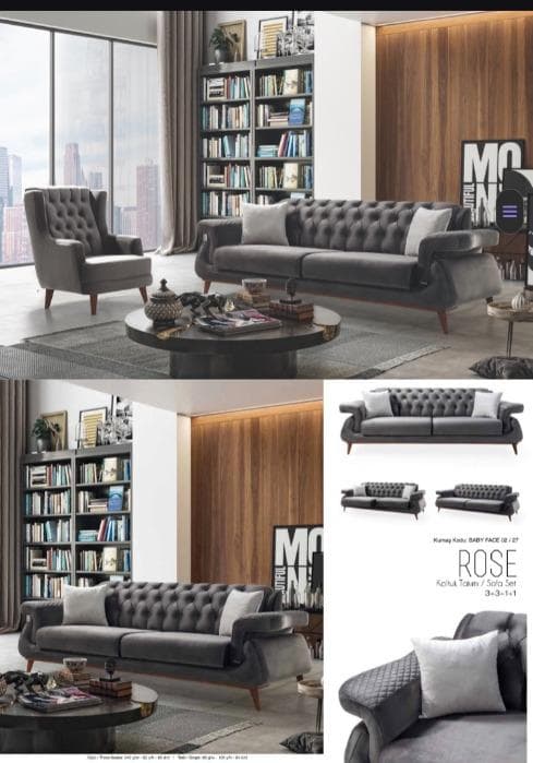 ROSE SOFA SET