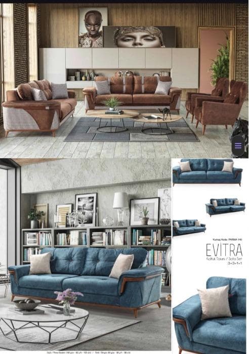 EVITRA SOFA SET