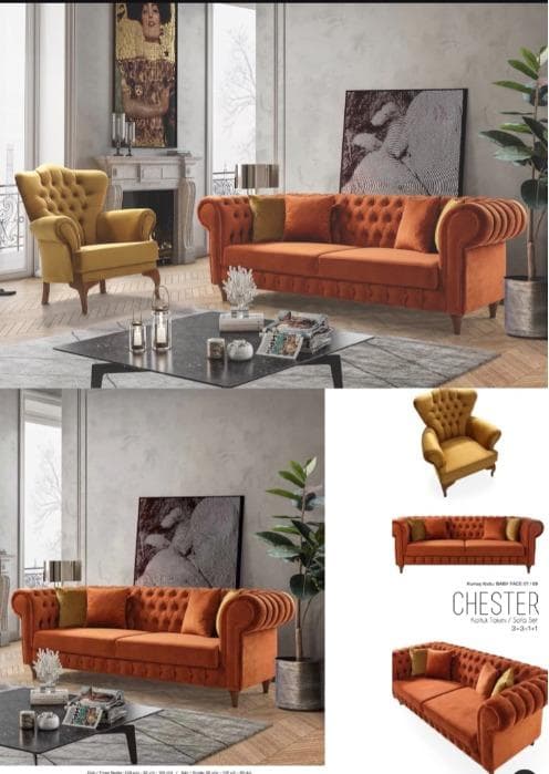 CHESTER SOFA SET