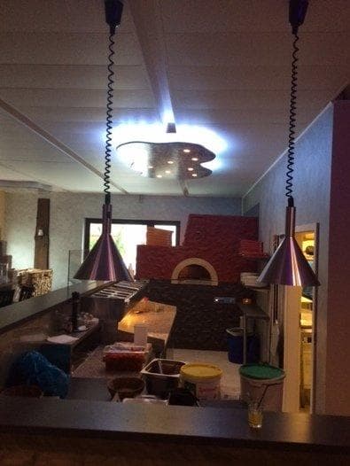 Wärmelampen und Speisenwärmer