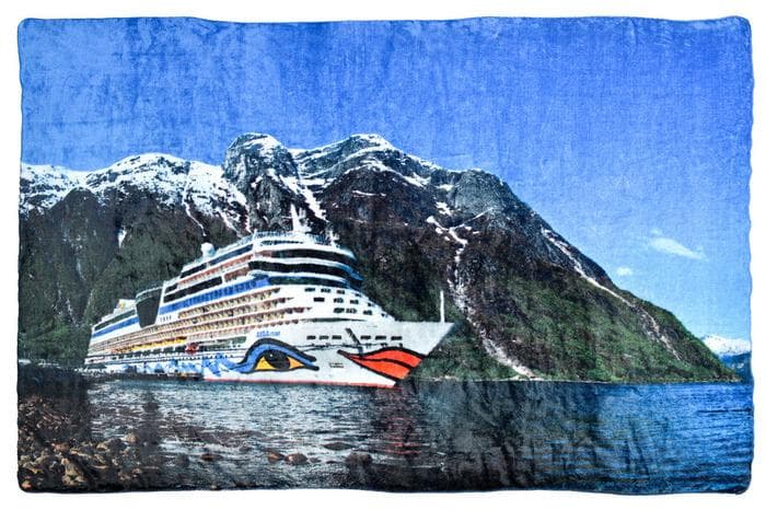 Kuscheldecke vollflächig bedruckt