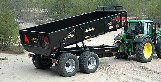 ТРЕЙЛЕР ТРАКТОРА С ДВОЙНОЙ ОСЬЮ