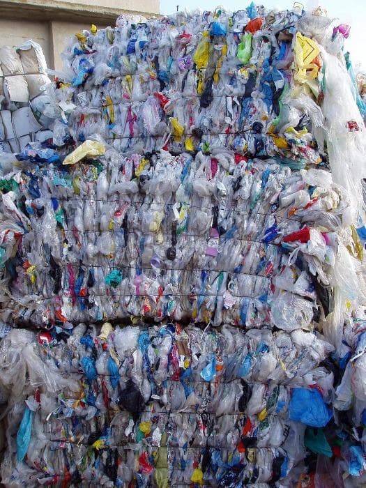 LDPE FILM MIX COLORS (JAZZ) BALES SCRAP/WASTE