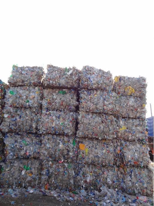 PET BOTTLES (aprox. 95% CLEAR - 5% COLOR) BALES SCRAP/WASTE