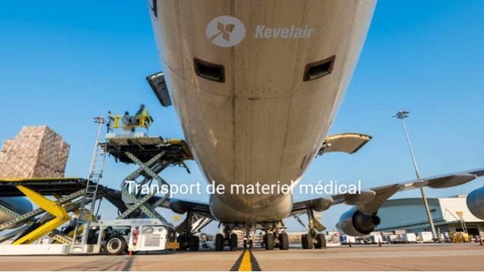 Vols cargo pour matériel médical