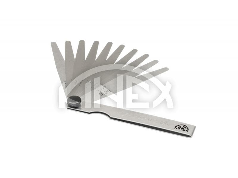 Feeler gauge set 0.05 - 1 / 100mm, INOX