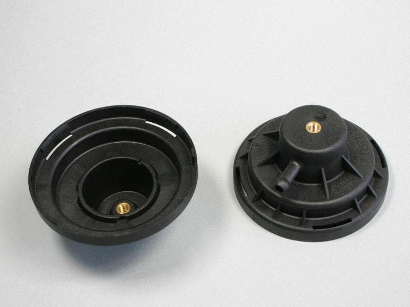 Plastic parts for ventilation systems