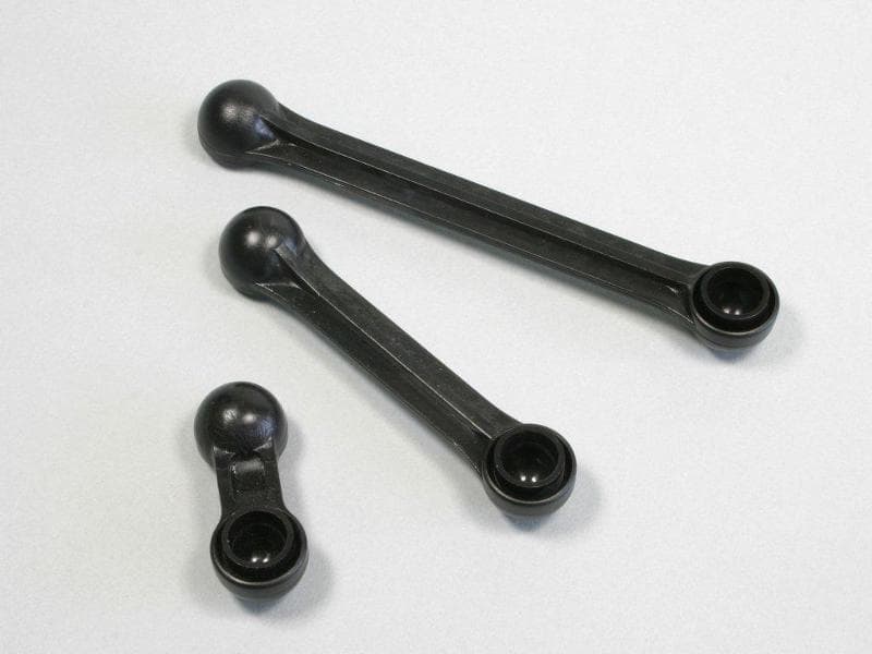 Plastic parts for ventilation systems