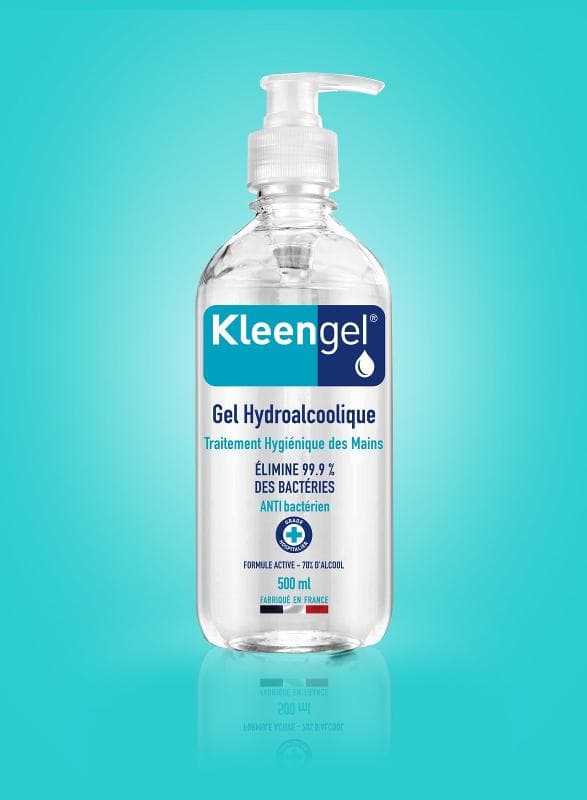 Kleengel® 500ml - Gel Hydroalcoolique et Antibactérien