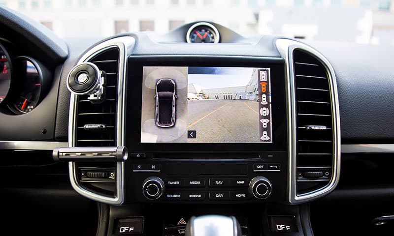 Navigation, installation d'une caméra de recul