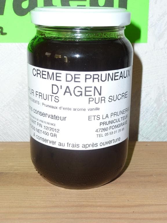 Crème pruneaux