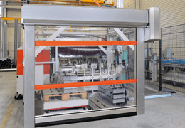 Puerta de protección de máquinas