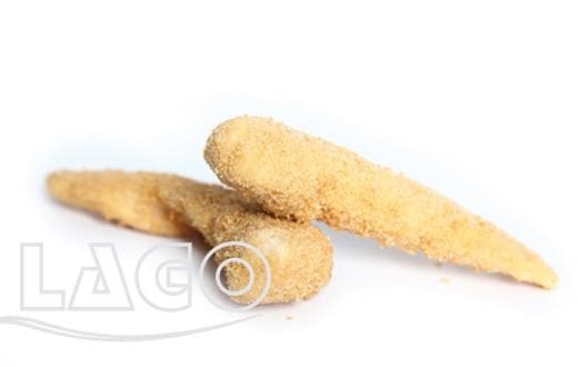 Solomillo de pechuga de pollo empanado