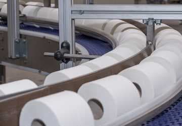 Peçete, el havlusu, tuvalet kağıdı için bir ve iki katlı kağıt mendil ...