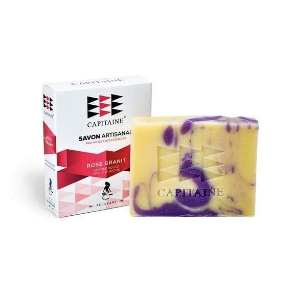 Savon Bio « Rose Granit » – Relaxant Capitaine Cosmétique