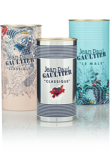 perfumes and cosmetic  metal packaging