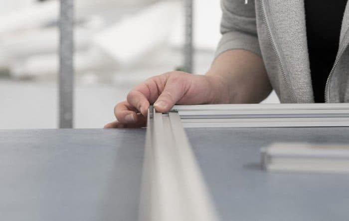 MONTAGE MAGNWALL SYSTEME