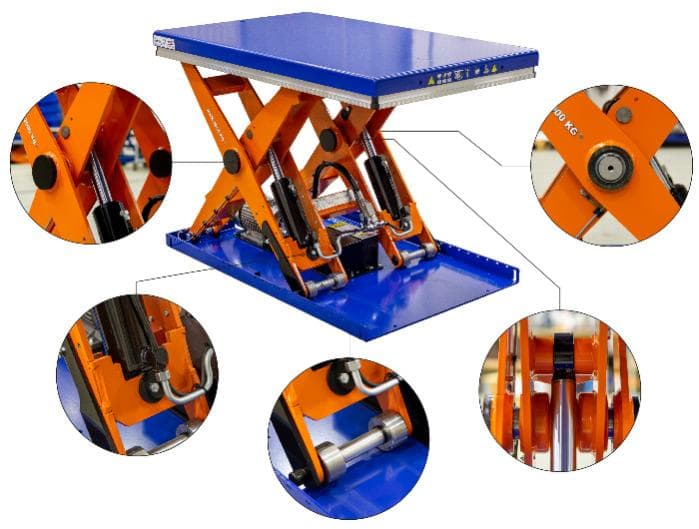 Scherenhubtische & Hubtische