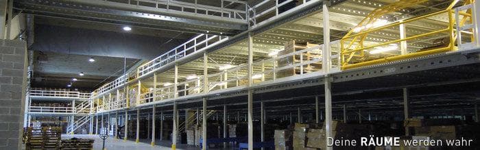 Stahlbaubühnen und Lagerbühnen