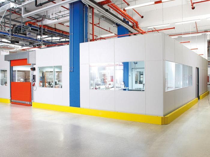 Produktionstrennwand - Trennwand für Produktion,...