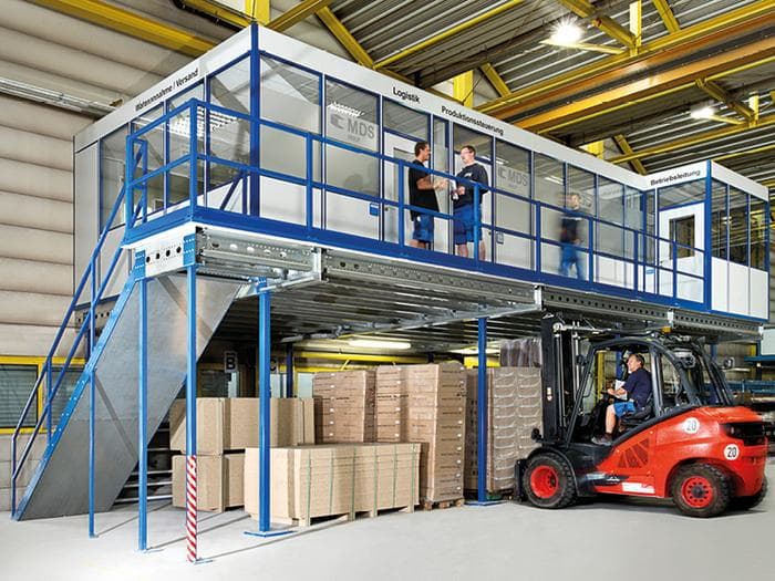 Stahlbaubühne und Lagerbühne - auch in Kombination mit...