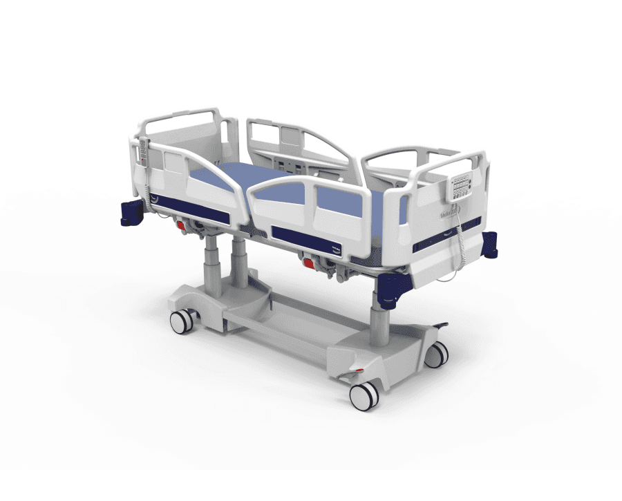 Uc Kolonlu Elektro-Mekanik Yogun Bakim Yatagi (5 Motorlu)