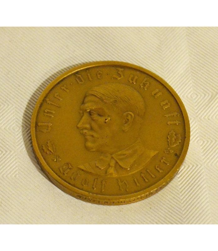 Medalla De Bronce Adolf Hitler
