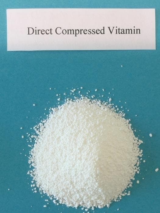 Vitamines enrobées pour la compression directe