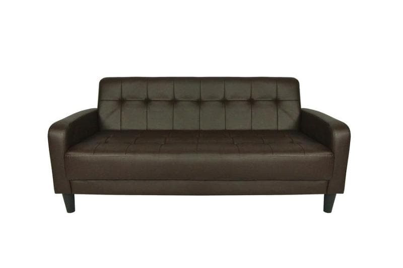 Canapé capitonné en similicuir 329 €