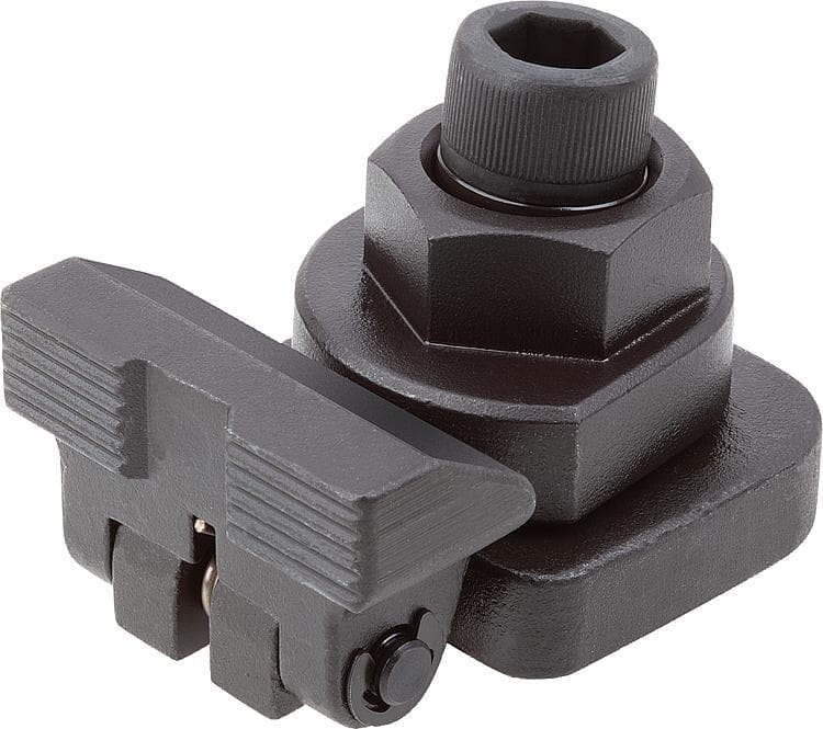 Crampons plaqueurs avec excentrique