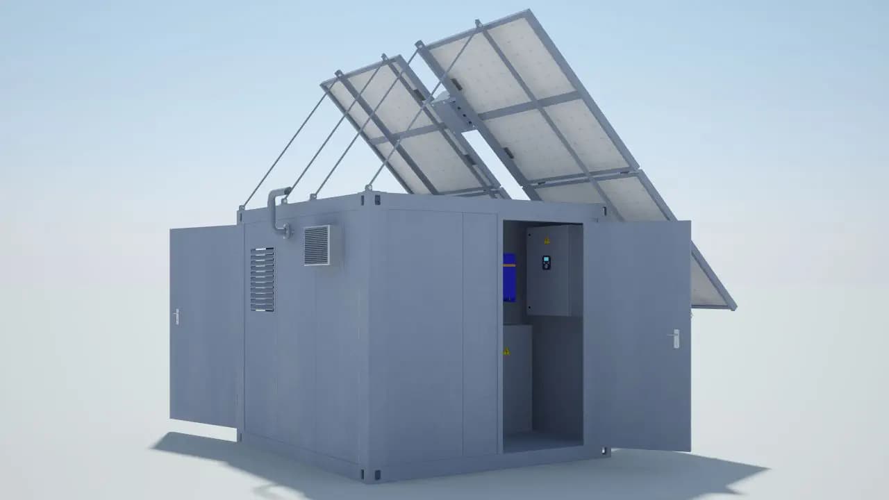 0 - 50 kW solar power plant