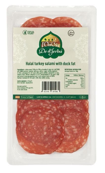 Salami de dinde halal / Halal Turkey Salami